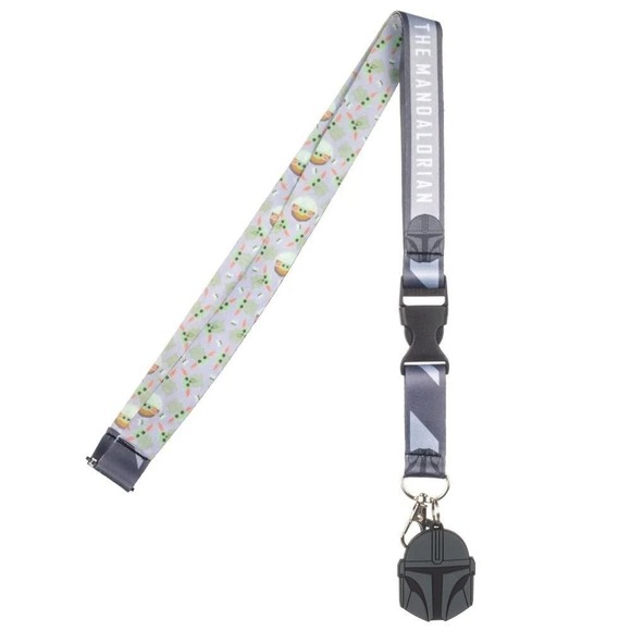 Bioworld Handbags - Star Wars: The Mandalorian - Grogu & The Mandalorian Lanyard - Bioworld